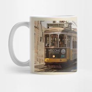 Historic Lisbon trams Mug